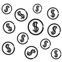 Coins graphics high