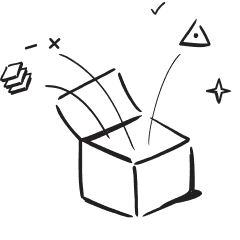 Happiness box graphics