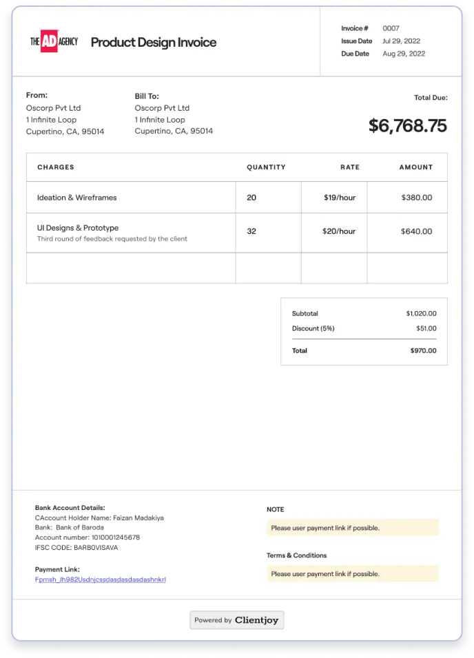 Invoice Template 3