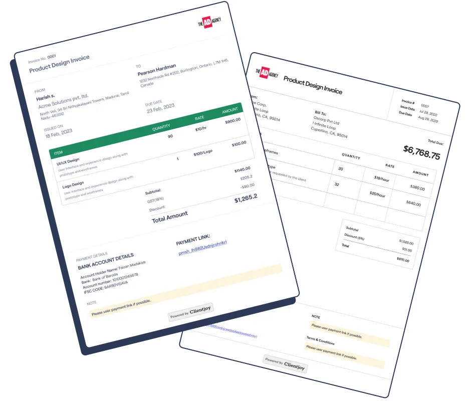 Invoice generator hero image