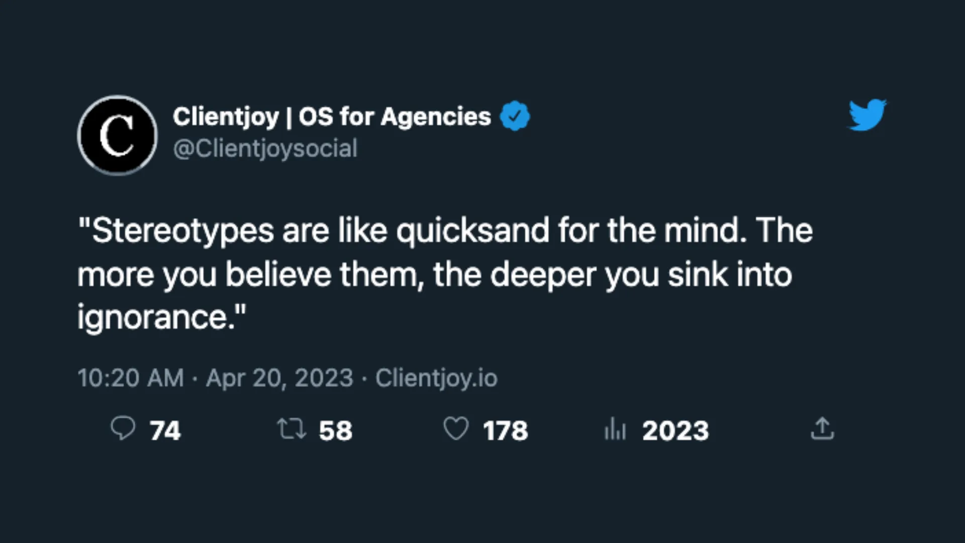 Clientjoy twitter