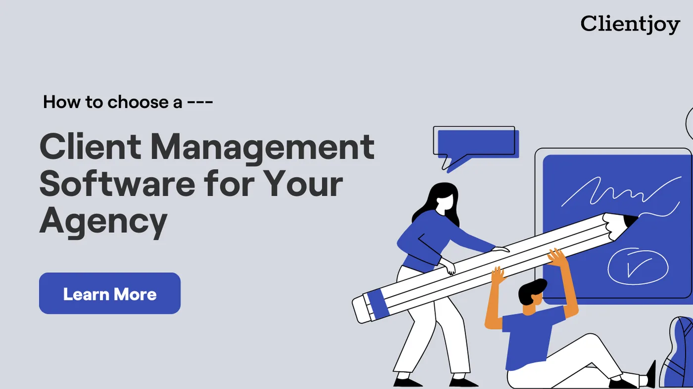 Client management software agency