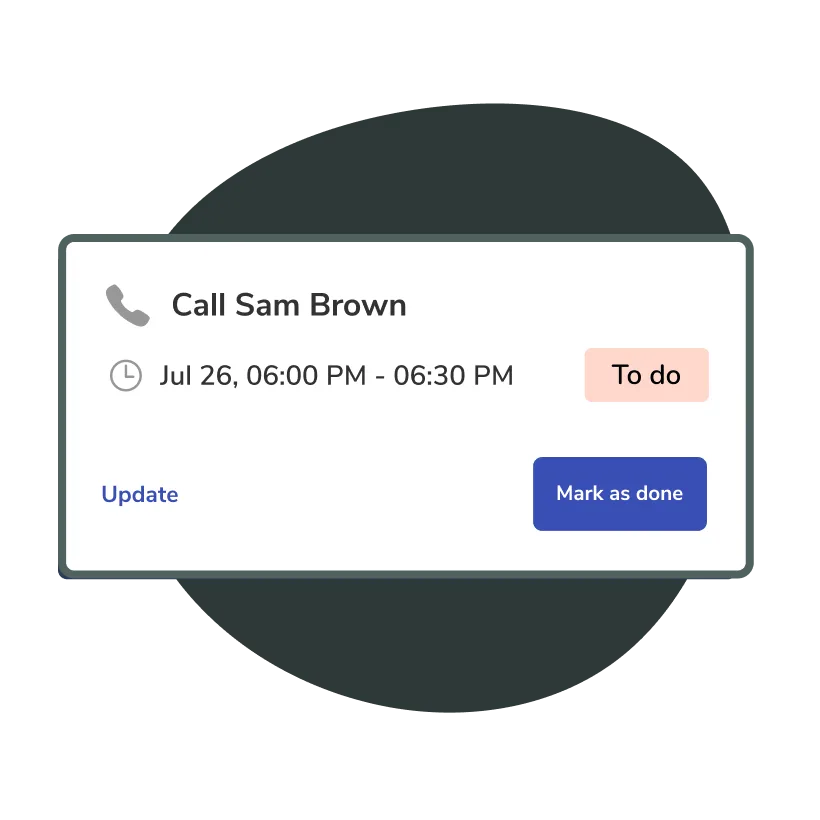 Sales Activity Tracker