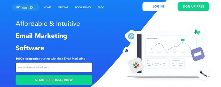 SendX 2BHomepage 2BBanner