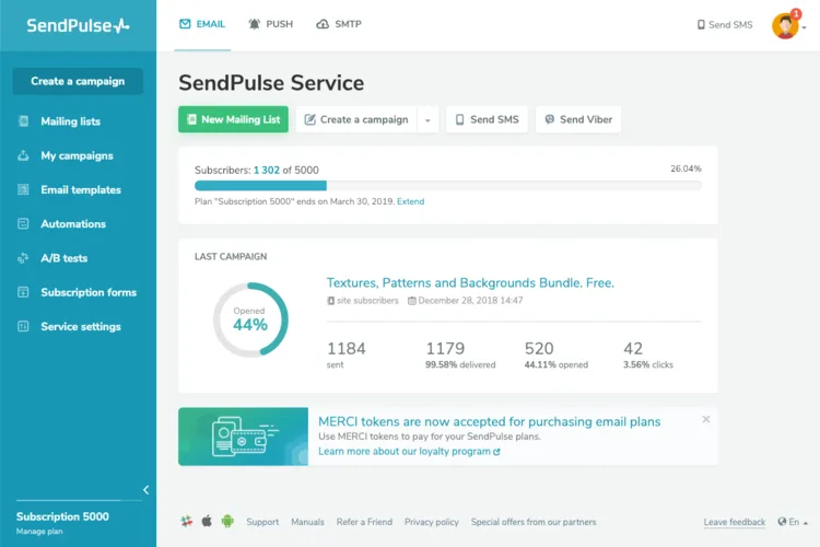 sendpulse
