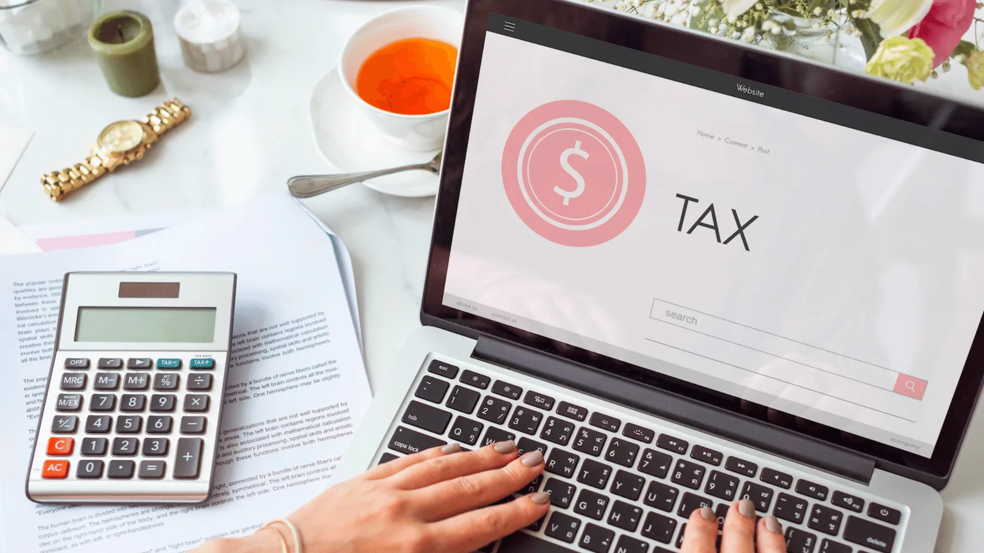 Manage 20your 20taxes