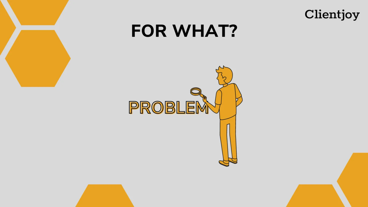 state the problem