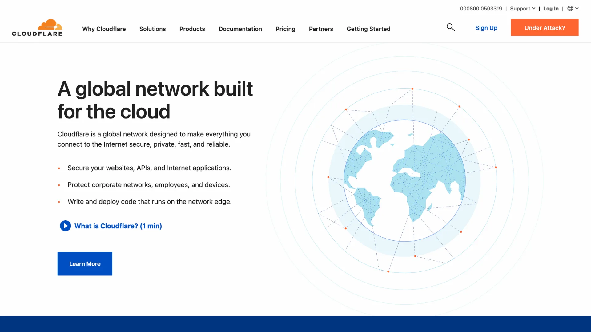 CloudFare is one of the best remote working tools to secure your data on the internet 