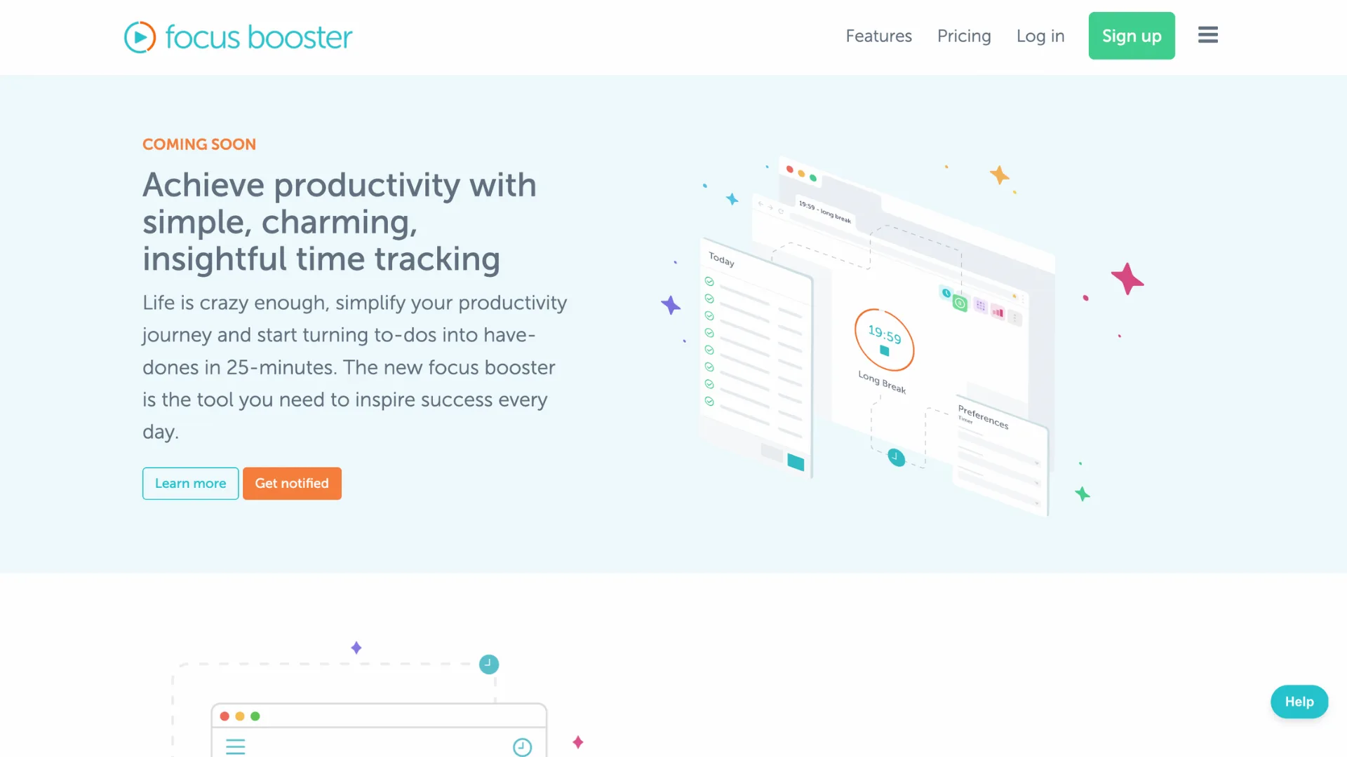 Focus Booster is a time management software to help agencies focus better and achieve higher productivity