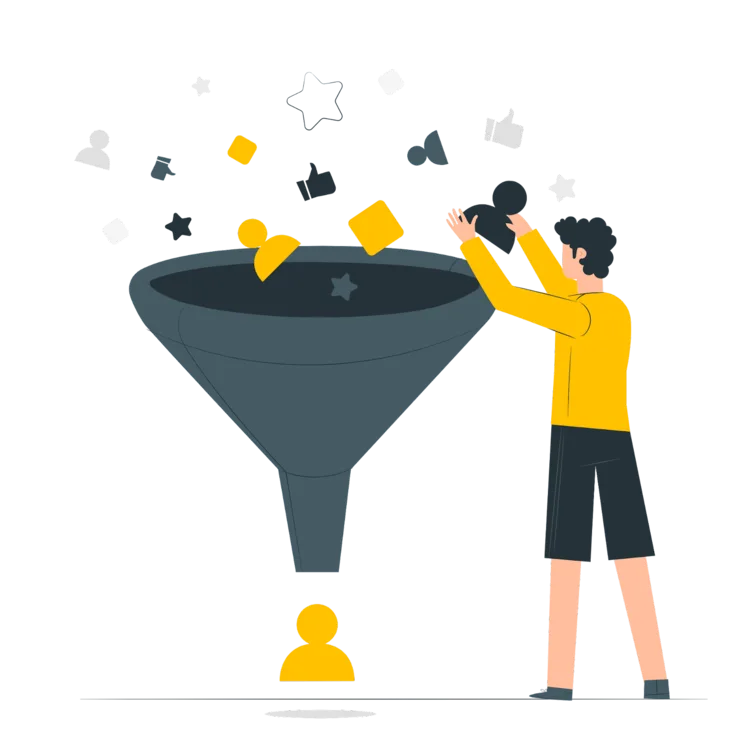 sales funnel stages