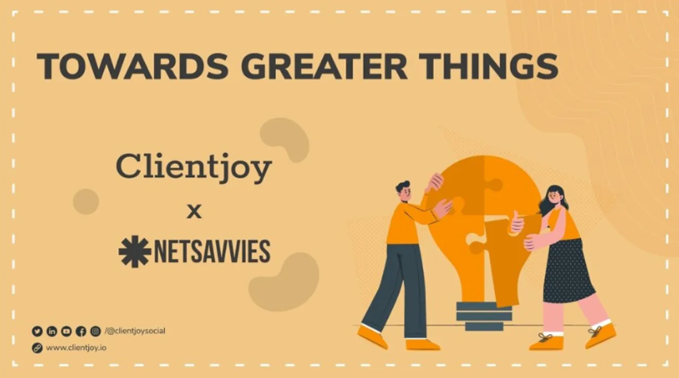 Clientjoy X Netsavvies- Growth Team At Clientjoy