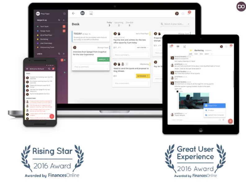 Clientjoy wins the Finances Online 2016 ‘Rising Star’ Award!