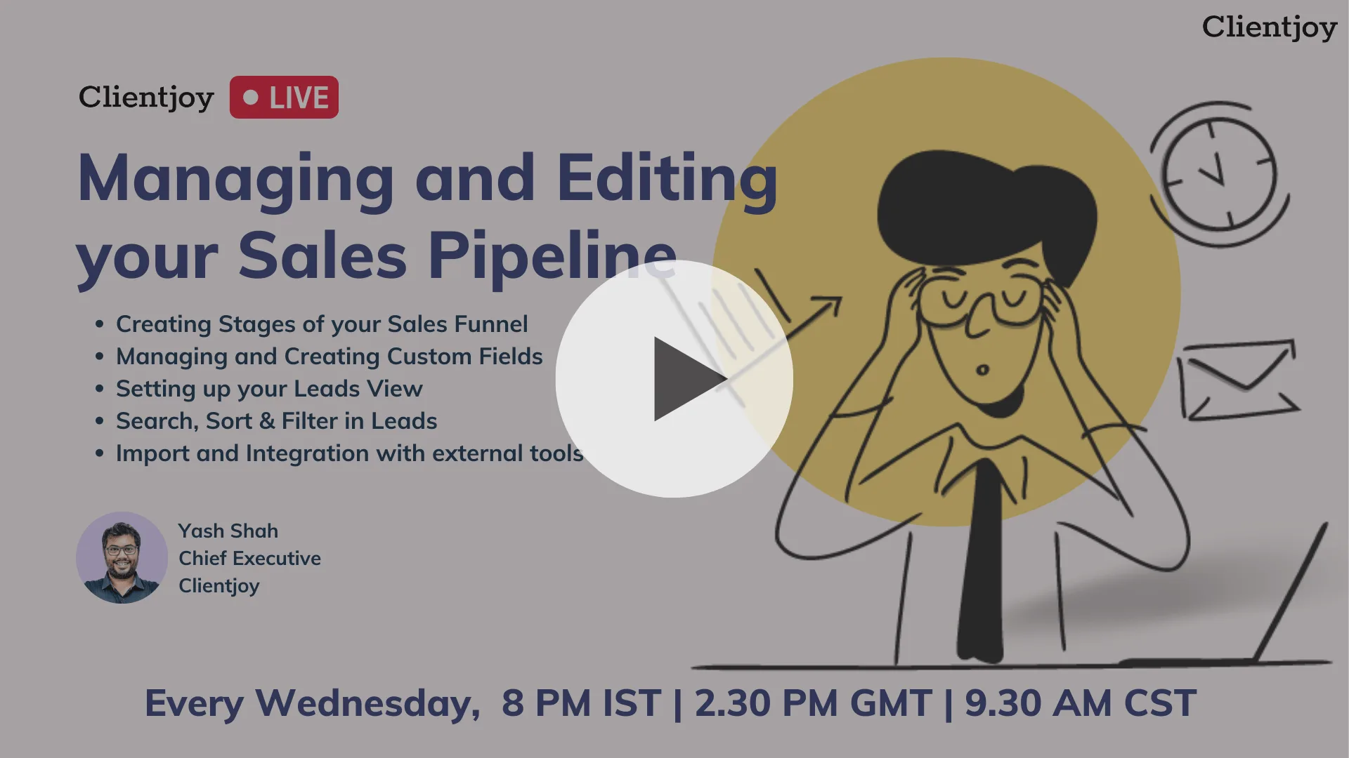 Managing & Editing your Sales Pipeline