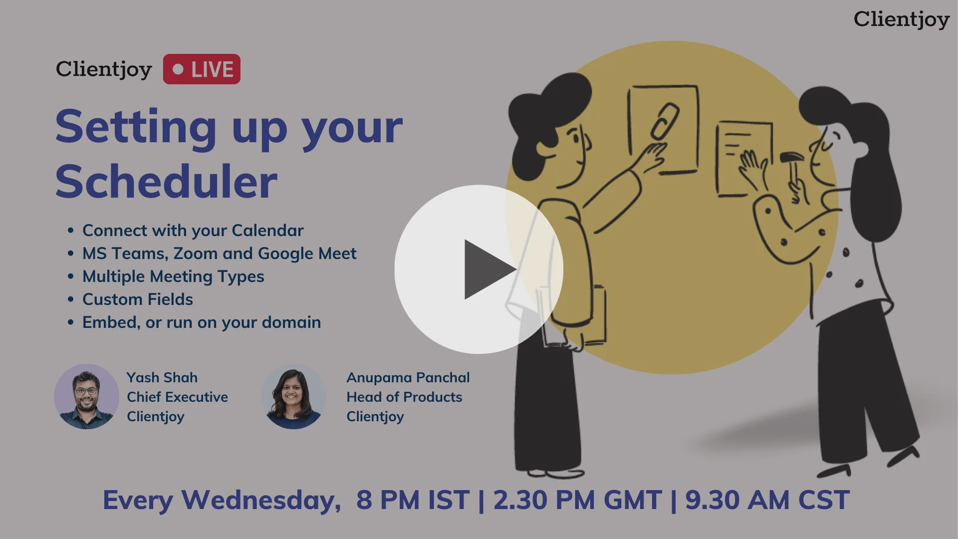 Setting up your Scheduler