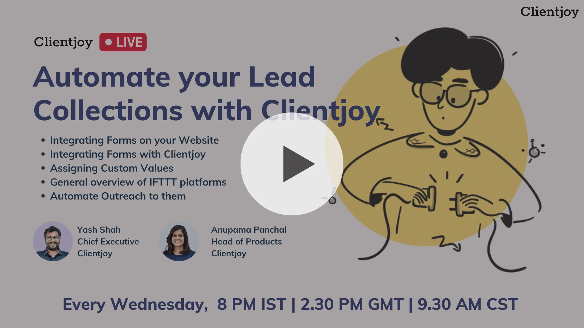 Automate your Lead Collections with Clientjoy