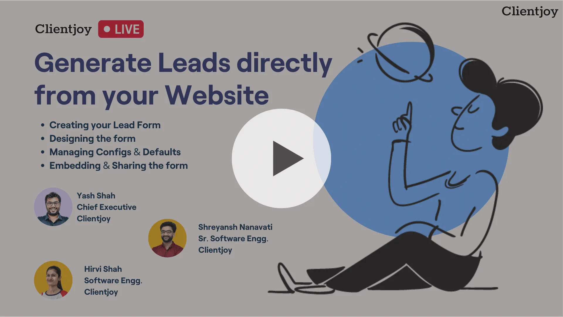 Generate Leads from your Website