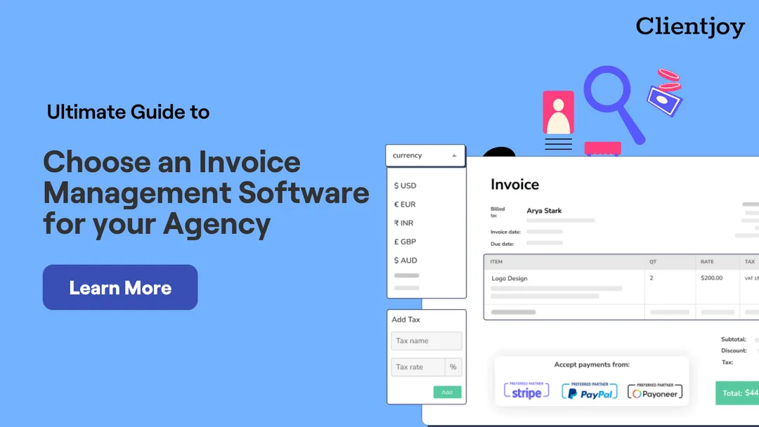 How To Choose an Invoice Management Software for your Agency: A Quick Guide
