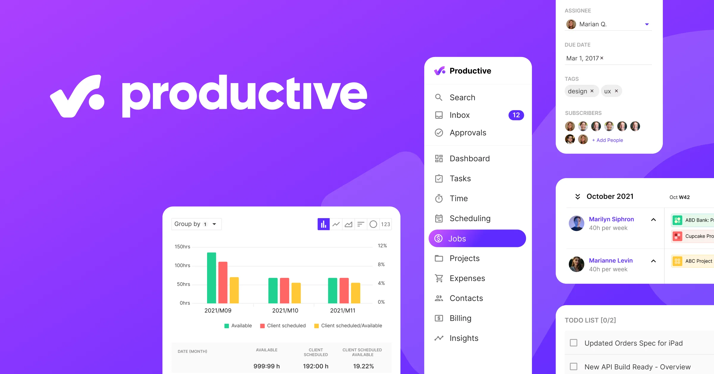 All-In-One Agency Management System | Productive