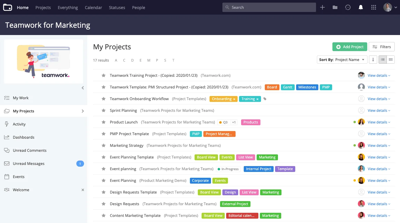 Teamwork 2023 Overview: Pricing, Ratings & Details | TechnologyAdvice