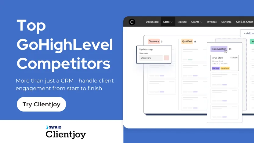 Top GoHighLevel Competitors
